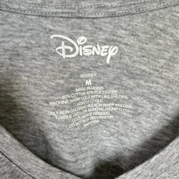 Disney Bambi Thumper Shirt Gray Medium - Picture 3 of 8